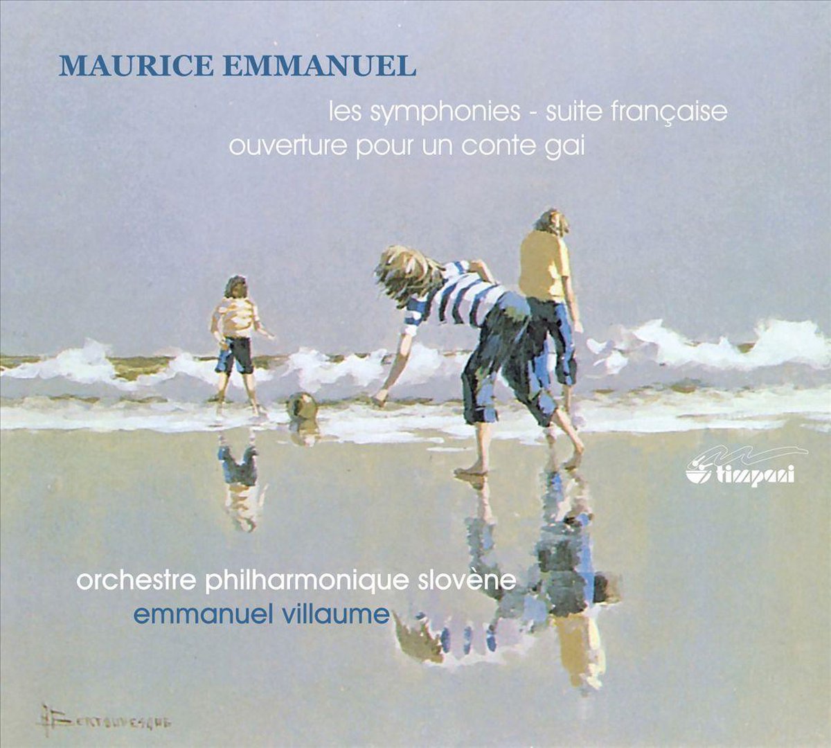 Orch Phil Slovene - Emmanuel: Les Symphonies- Suite Française (CD)