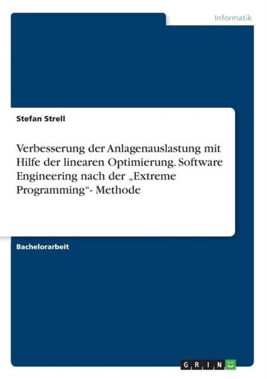 Verbesserung der Anlagenauslastung mit Hilfe der linearen Op ... - cover