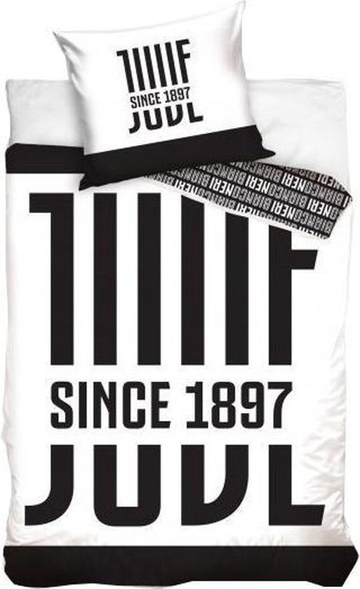Juventus Dekbedovertrek Since 1897 160 X 200 Cm Wit/zwart | bol.com