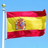 Spaanse Vlag - Spanje Flag - Espana WK Vlag - 90 x 150 CM