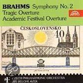 Brahms: Symphony No 2, Tragic Overture, etc / Belohlavek