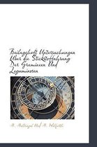 Beilagcheft Untersuchungen Uber Die Stickstoffnhrung Der Gramineen Und Leguminosen