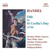 Dorothee Mields, Mark Wilde, Alsfelder Vokalensemble, Concerti Polacco - Händel: Ode For St.Cecilia's Day (CD)
