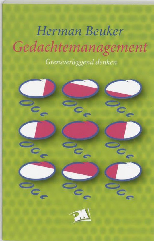 Cover van het boek 'Gedachtemanagement / druk 1'
