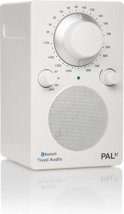 Tivoli Audio PAL BT - Draagbare radio in Wit 