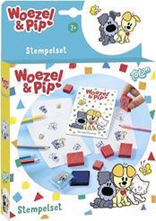 Woezel en Pip Stempelset