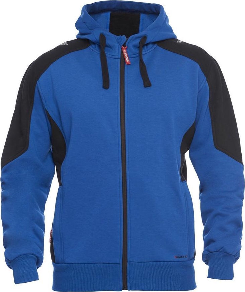 FE Engel Galaxy Hoodie Sweater 8820-233 - Surfer Blauw/Zwart 73720 - XL