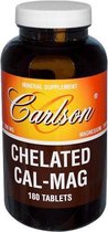 Cal-Mag in chelaatvorm (180 tabletten) - Carlson Labs