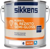 Sikkens Rubbol Bl Rezisto Semi Gloss N00 - Lakverf - Dekkend - Binnen - Water basis - Zijdeglans
