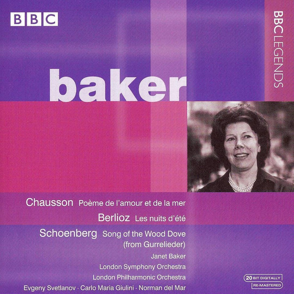 Baker - Chausson: Poeme de l'amour et de la mer; Berlioz etc / Baker et al