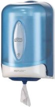 Tork Reflex® Mini Centerfeed Poetspapier Dispenser Kunststof Blauw M3