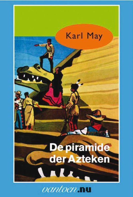 Cover van het boek 'De piramide der Azteken'