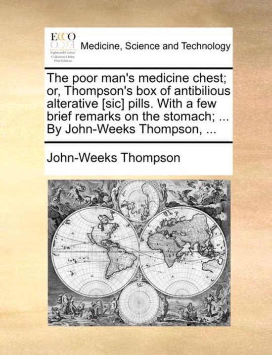 The Poor Man's Medicine Chest; Or, Thompson's Box of Antibil ... - cover
