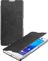 Roxfit Premium Slimline Book Case Sony Xperia M5 Zwart