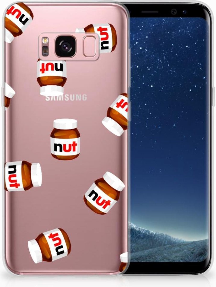 TPU Hoesje voor Samsung Galaxy S8 Siliconen Case Nut Jar
