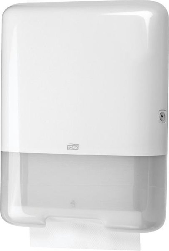 Dispenser Tork H3 Singlefold/C-vouw handdoekdispenser 553000 | bol.com