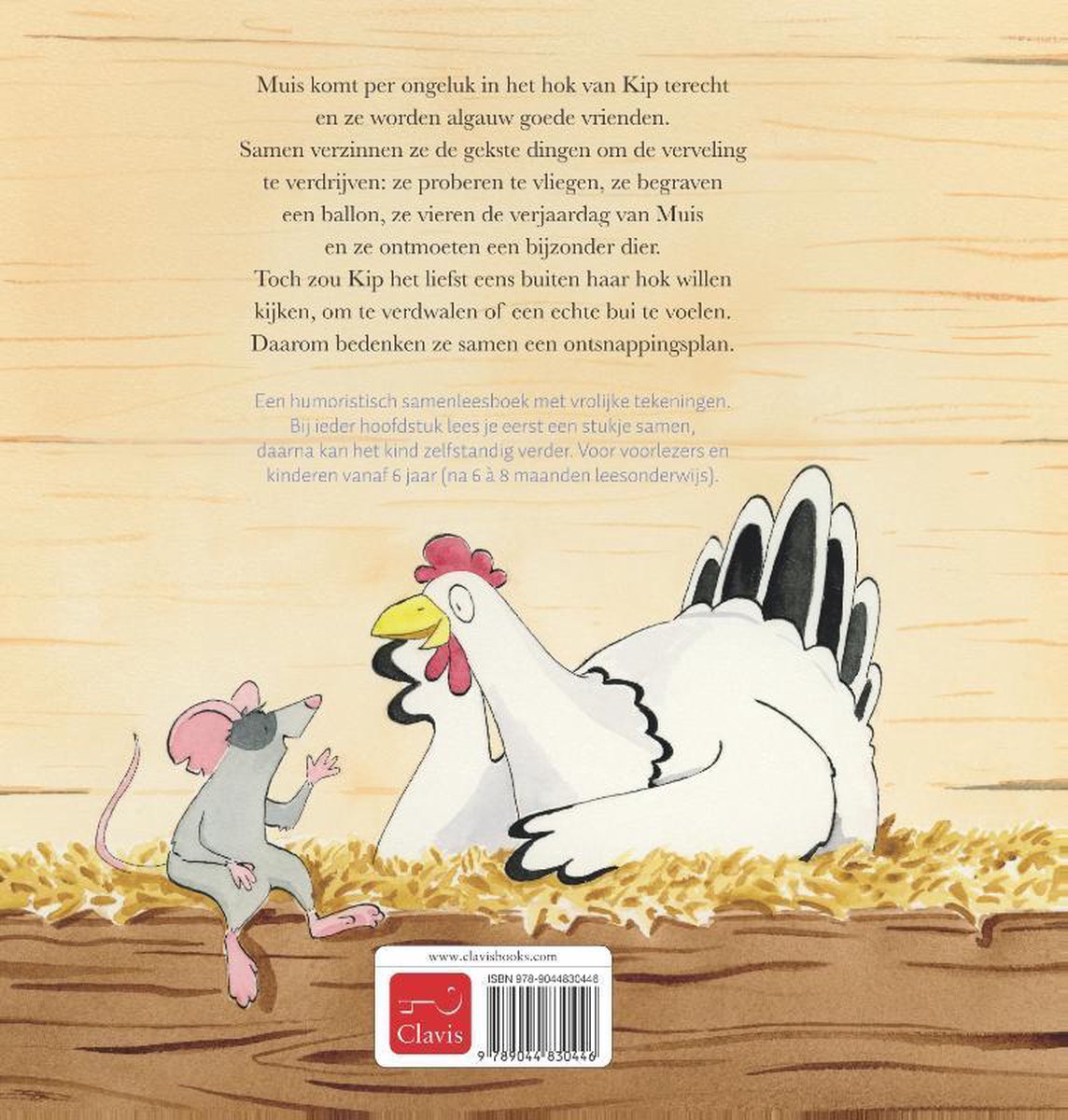 Leren lezen met Kip en Muis - Leren lezen met Kip en Muis - back cover