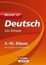 Besser in Deutsch - 222 Diktate 5.-10. Klasse