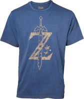 Zelda - Faux Denim T-shirt - L