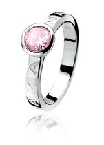 ZINZI zilveren mama ring roze ZIR849R