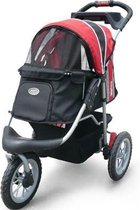 Hondenbuggy Comfort EFA ECO Zwart/Rood