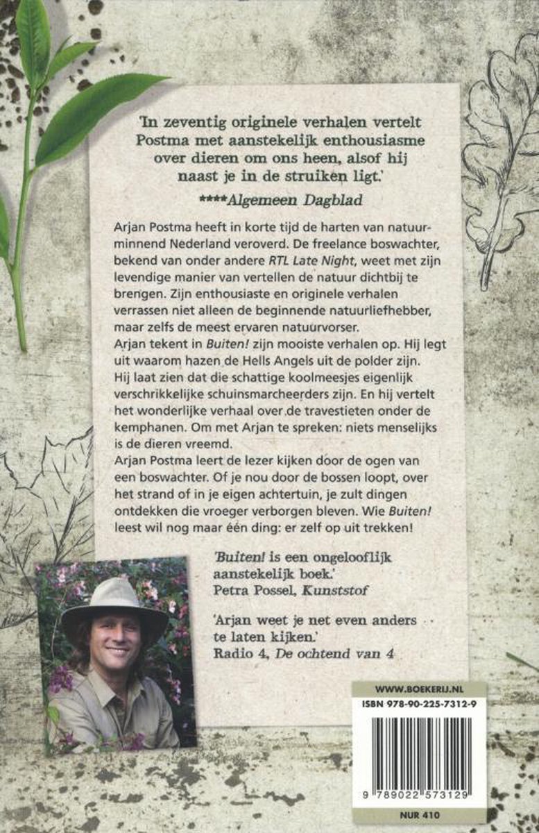 Buiten! - back cover