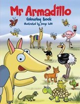 MR Armadillo Colouring Book