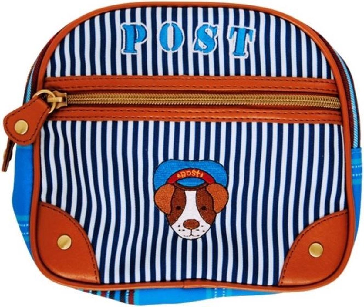 LIEF! Post Package Toilettas - 18x16x5 cm - Kobaltblauw
