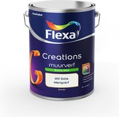 Flexa Creations Muurverf - Extra Mat - Mengkleuren Collectie - Wit Salie  - 5 liter