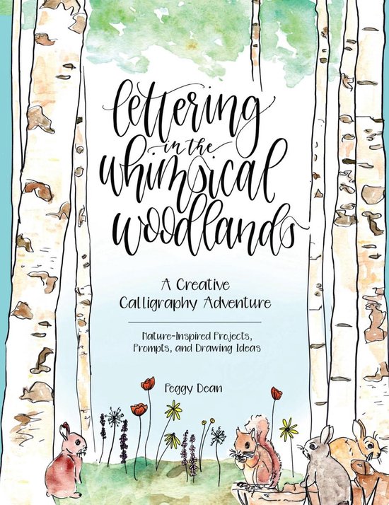 Lettering in the Whimsical Woodlands - cover