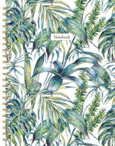 Leaves Notebook A5 - Lijn