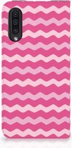 Samsung A50 Smartphonehoesje Waves Pink