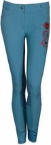 Harry's Horse Rijbroek 38 Equestrian Society 17 Full Grip Agean Blue