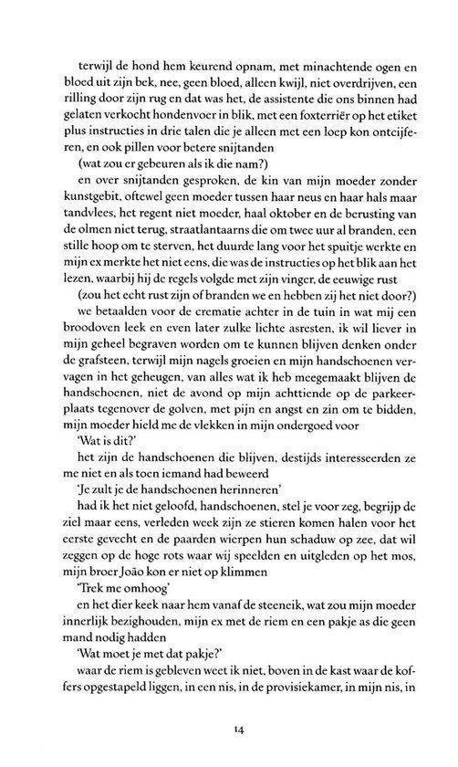 Tekstpagina met een verhaal in het Nederlands.