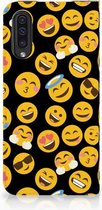 Geschikt voor Samsung Galaxy A50 Standcase Hoesje Design Emoji
