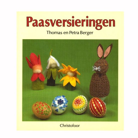 Cover van het boek 'Paasversieringen' van Petra Berger en Thomas Berger