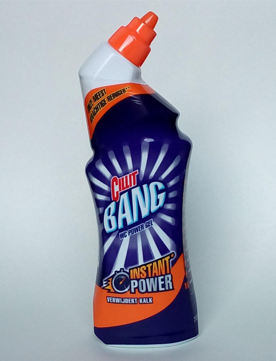 Cillit Bang WC Power Gel - verwijdert kalk - 750 ml - 6 flessen | bol.com