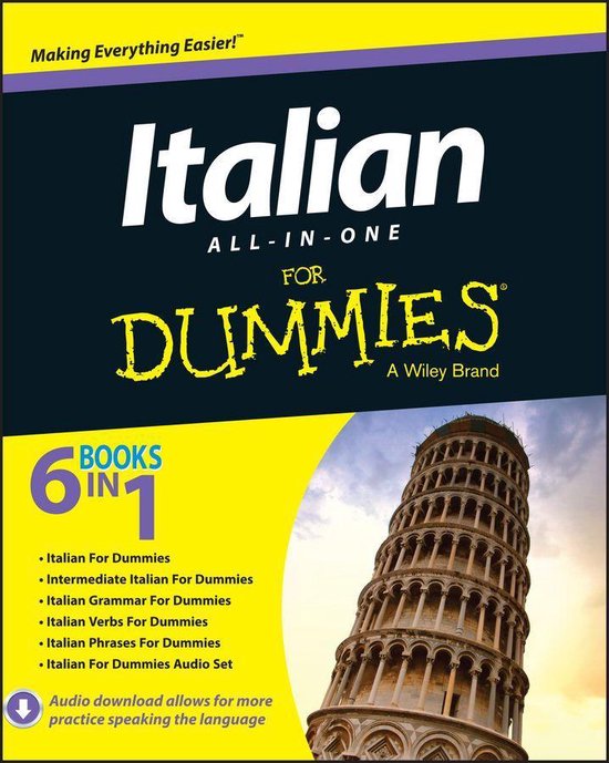 Italian All-in-One For Dummies - cover