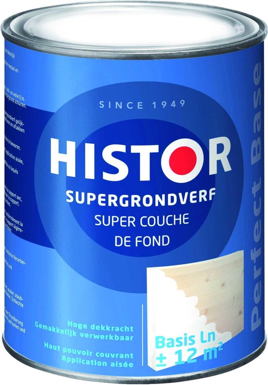 Histor Perfect Base Supergrondverf - Basis-ZX - 790 ml - Voor
