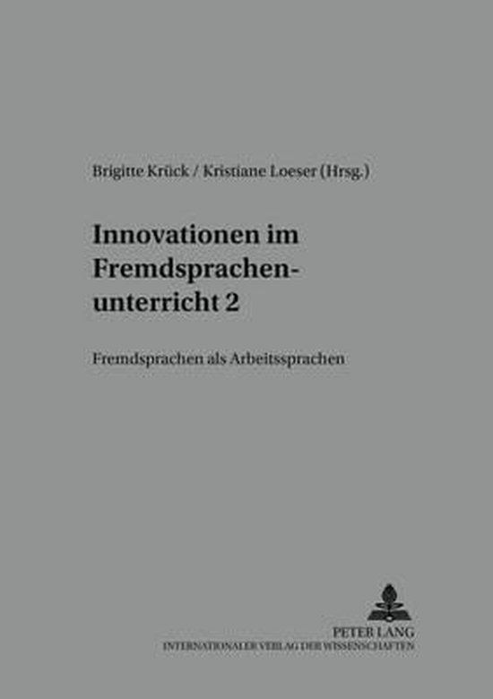 Innovationen im Fremdsprachenunterricht 2 - cover