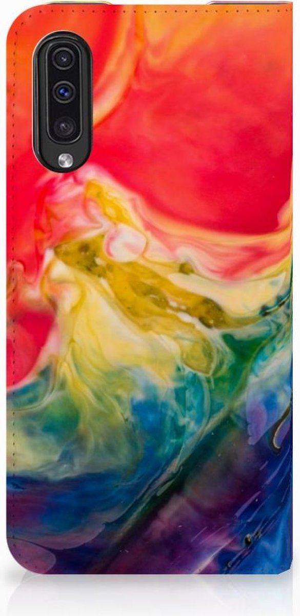 Book Case voor Bookcase Samsung Galaxy A50 Watercolor Dark