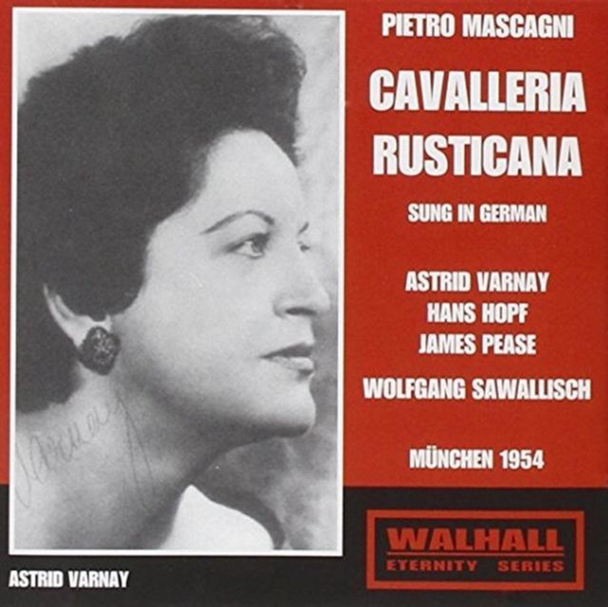 Mascagni: Cavalleria Rusticana (Sung In German) (M