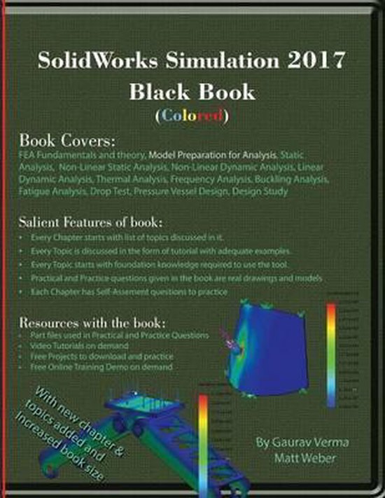 SolidWorks Simulation 2017 Black Book (Colored) 9780995097490