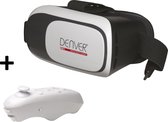 Denver VRC-22, virtual reality bril met bluetooth game controller