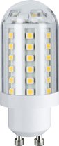 LED HV-stift-fitting 3W 60 LEDs GU10 230V warm wit