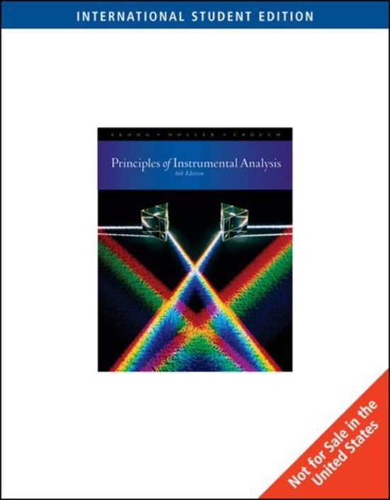 principles of instrumental analysis 6th ed pdf