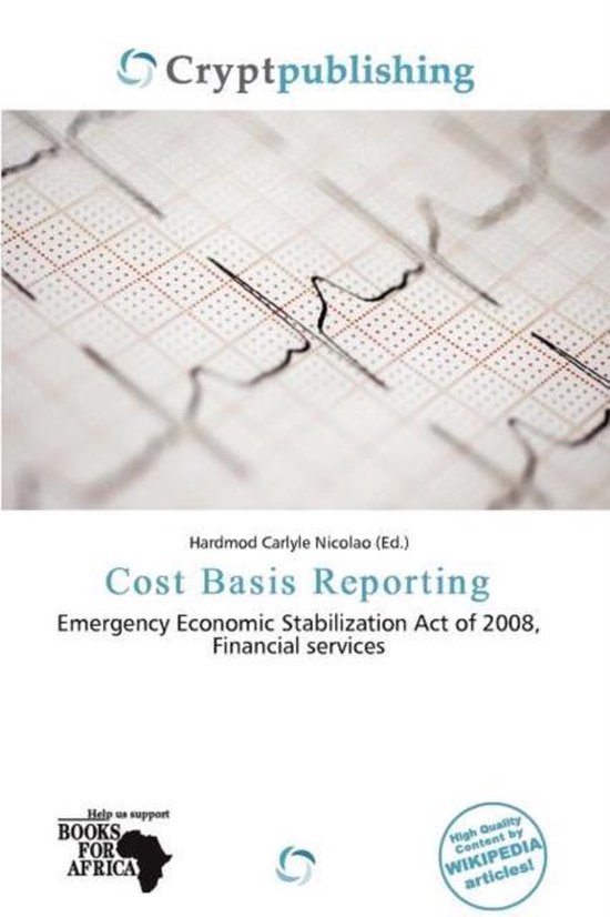 Cost Basis Reporting 9786138253082 Boeken