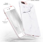 iPhone 7 / 8 bumper hoesje - ESR Vogue - Marble / Marmer - Wit