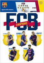 Muursticker FC Barcelona - 11 spelers - 14 stickers