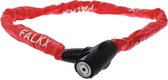 Falkx Kettingslot Met Nylon Hoes 1000 X 6 Mm Rood